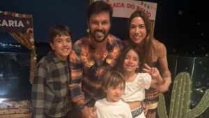 Patrícia Abravanel compartilha momentos especiais com a família do marido no RN