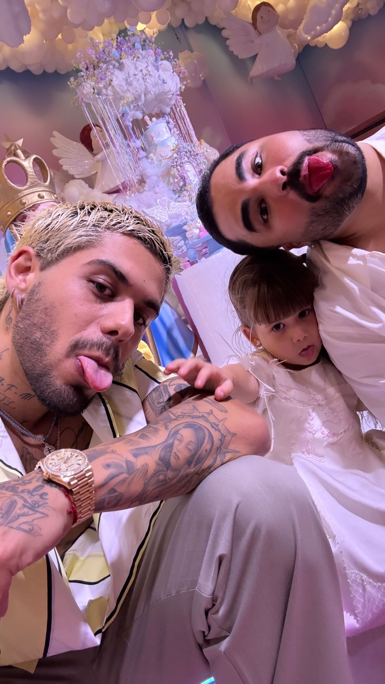 Lucas Guedez E Zé Felipe Posam Juntos Em Festa Da Filha Do Cantor Após Rumores De Desentendimento 2 Lucas Guedez E Zé Felipe Posam Juntos Em Festa Da Filha Do Cantor Após Rumores De Desentendimento - Foto: Instagram