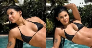 Ana Castela posa de biquíni e despede-se de Maceió após São João