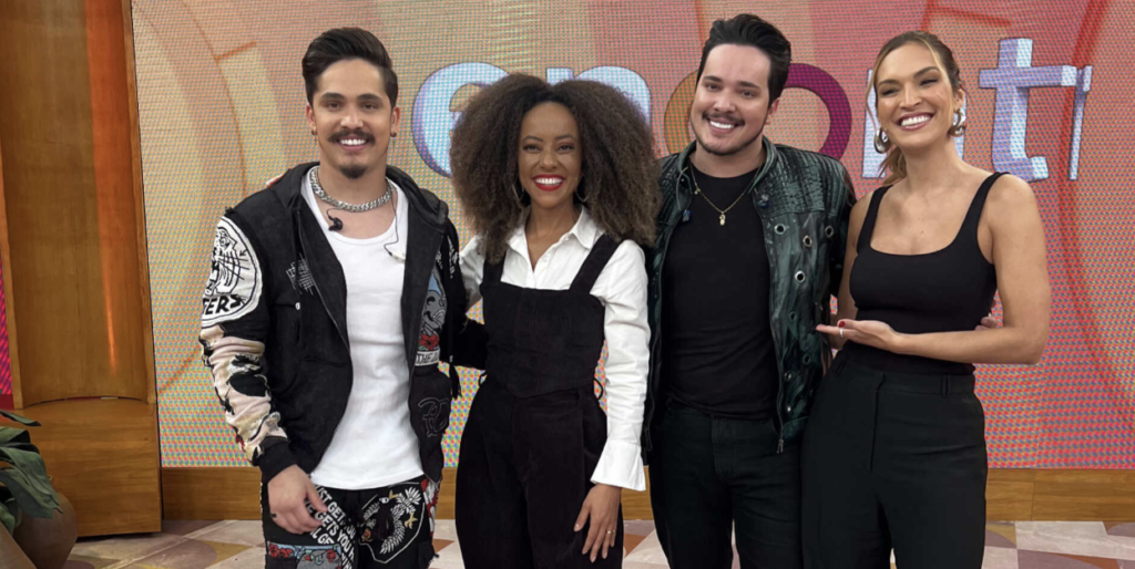 Kaique e Felipe são homenageados no programa “Encontro com Patrícia Poeta” Kaique e Felipe - Foto: Divulgação - Leticia / Caldi