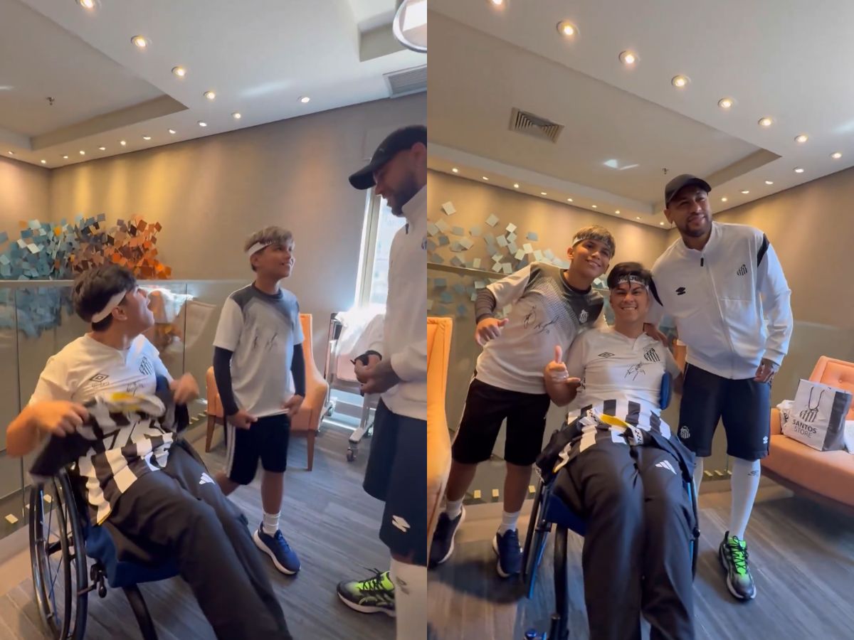 Neymar - Foto: Reprodução X @SantosFC