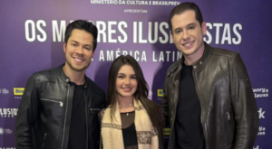 Pietra Almeida marca presença em espetáculo de Henry & Klauss