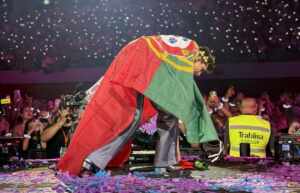 Luan Santana grava duas músicas inéditas na Meo Arena, em último dia da turnê em Lisboa