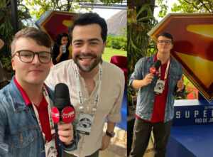 Thiago Loures entrevista Diego Lima, o novo dublador do Superman, no programa É POP