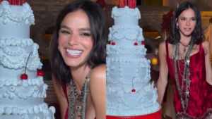 Bruna Marquezine celebra 30 anos com festa luxuosa na Ilha Fiscal
