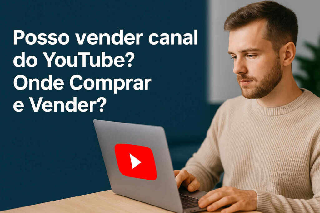 onde comprar canais do Youtube