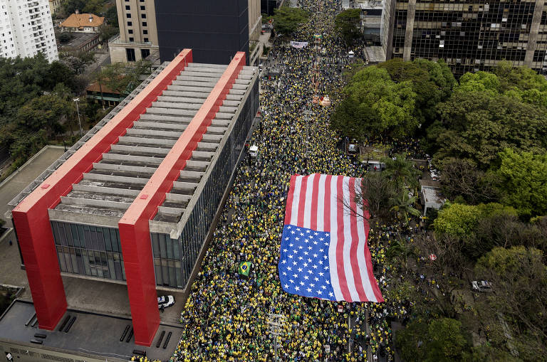1757374580 175 Malafaia critica bandeira dos EUA em ato bolsonarista e promete 1