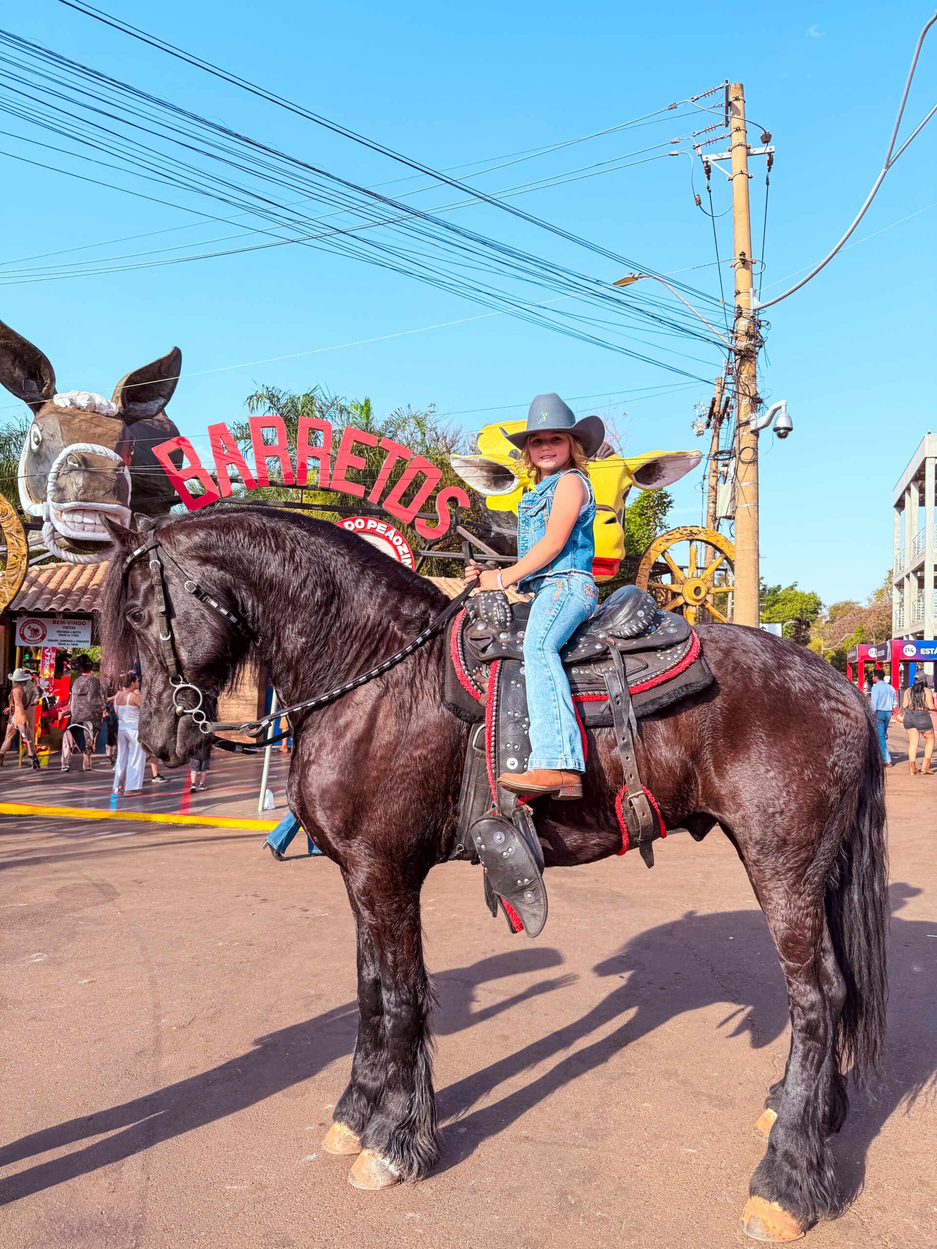 Angelina Begnini encanta público infantil no Barretão 7 Créditos: Cristiane Borges