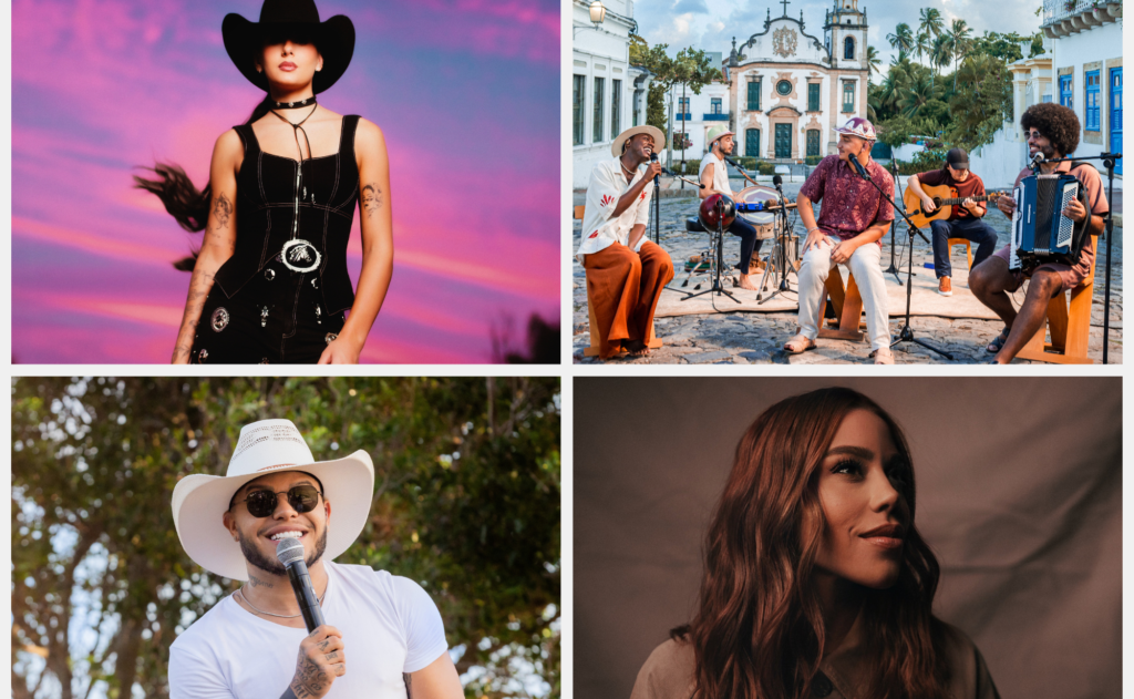 Artistas do grupo Caldi celebram indicações ao Grammy Latino Créditos: Rodolfo Magalhães, Kaio Cads e divulgação