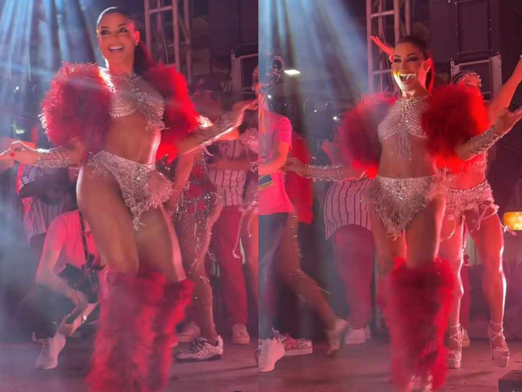 Gkay é oficializada como musa do Salgueiro e celebra estreia no Carnaval 2026- Foto: Reprodução / X