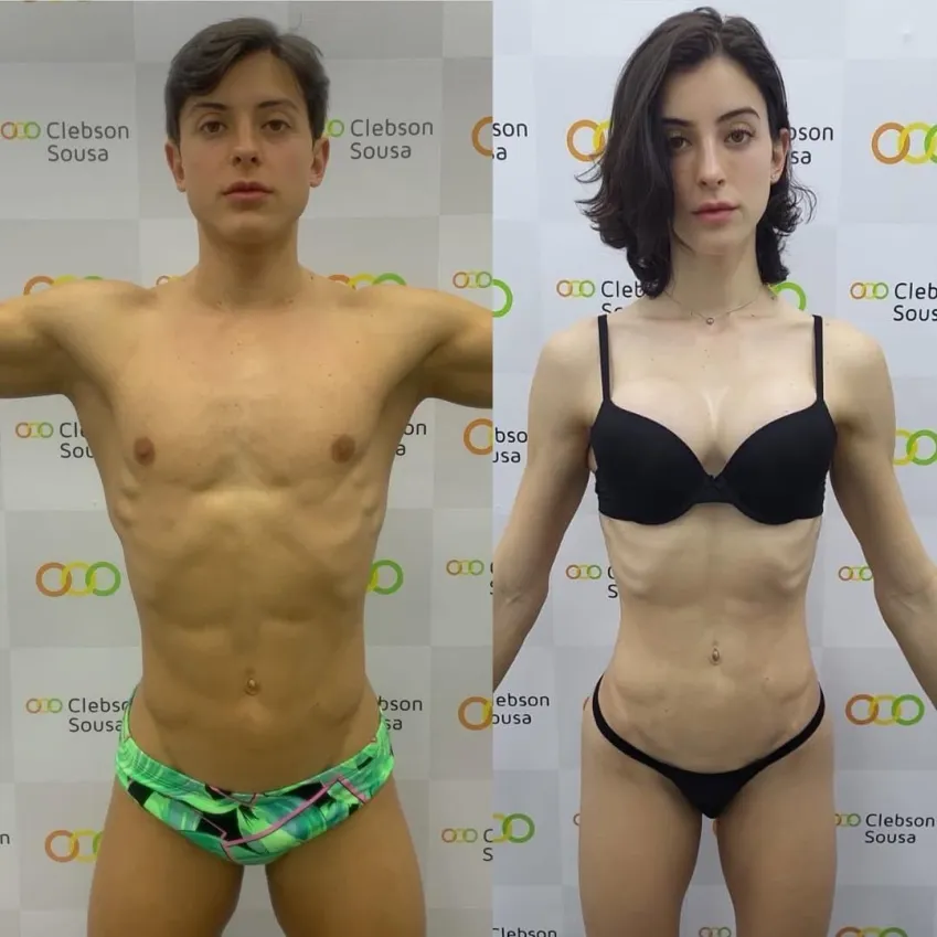 Isabella Longuinho compartilha antes e depois de sua transição de gênero - Foto: instagram