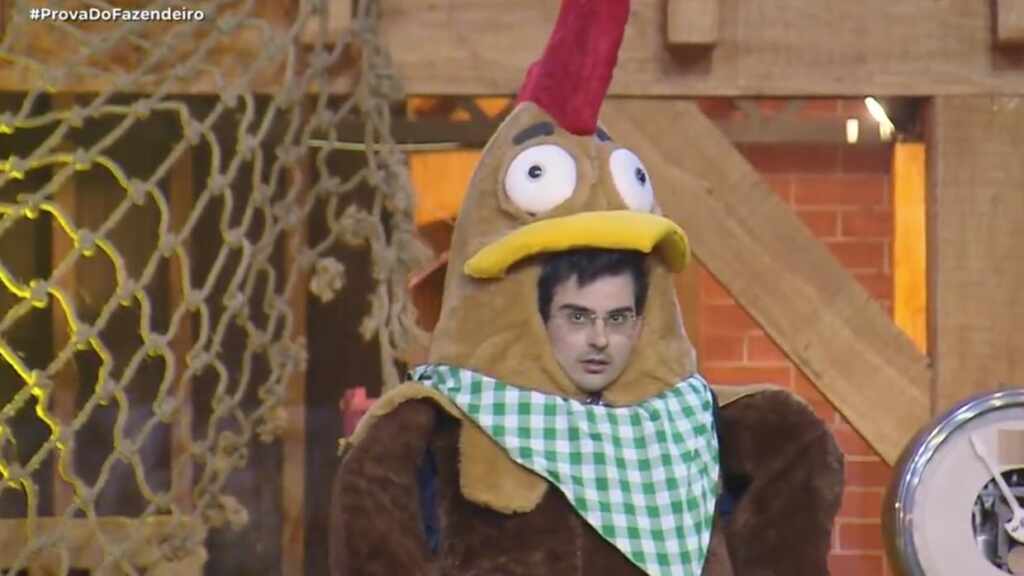 Dudu Camargo vence prova e escapa da 1ª roça de A Fazenda 17 Dudu Camargo - Foto: Record TV