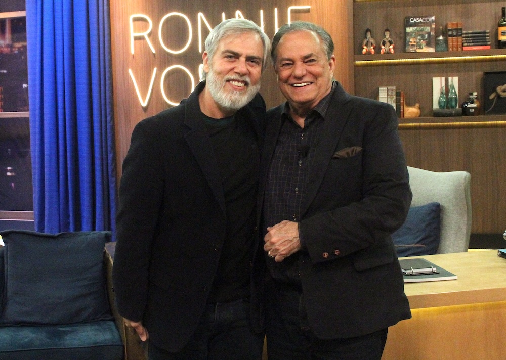 Programa “Companhia Certa” com Ronnie Von e Anderson Muller - Foto: Divulgação RedeTV!