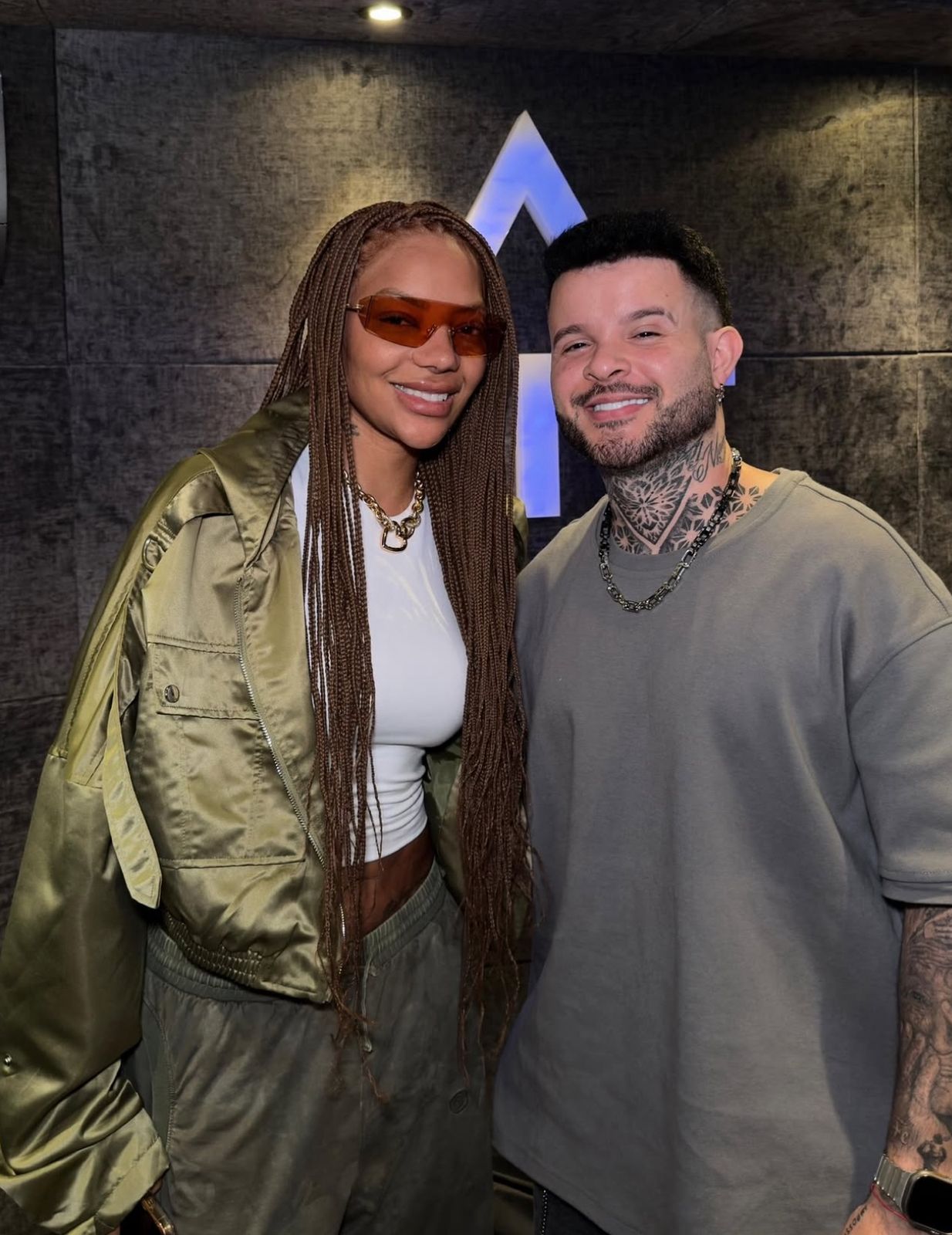 Ludmilla e Hitmaker se reúnem em estúdio e levantam expectativas sobre nova parceria 2 Ludmilla e Hitmaker se reúnem em estúdio e levantam expectativas sobre nova parceria - Foto: Divulgação