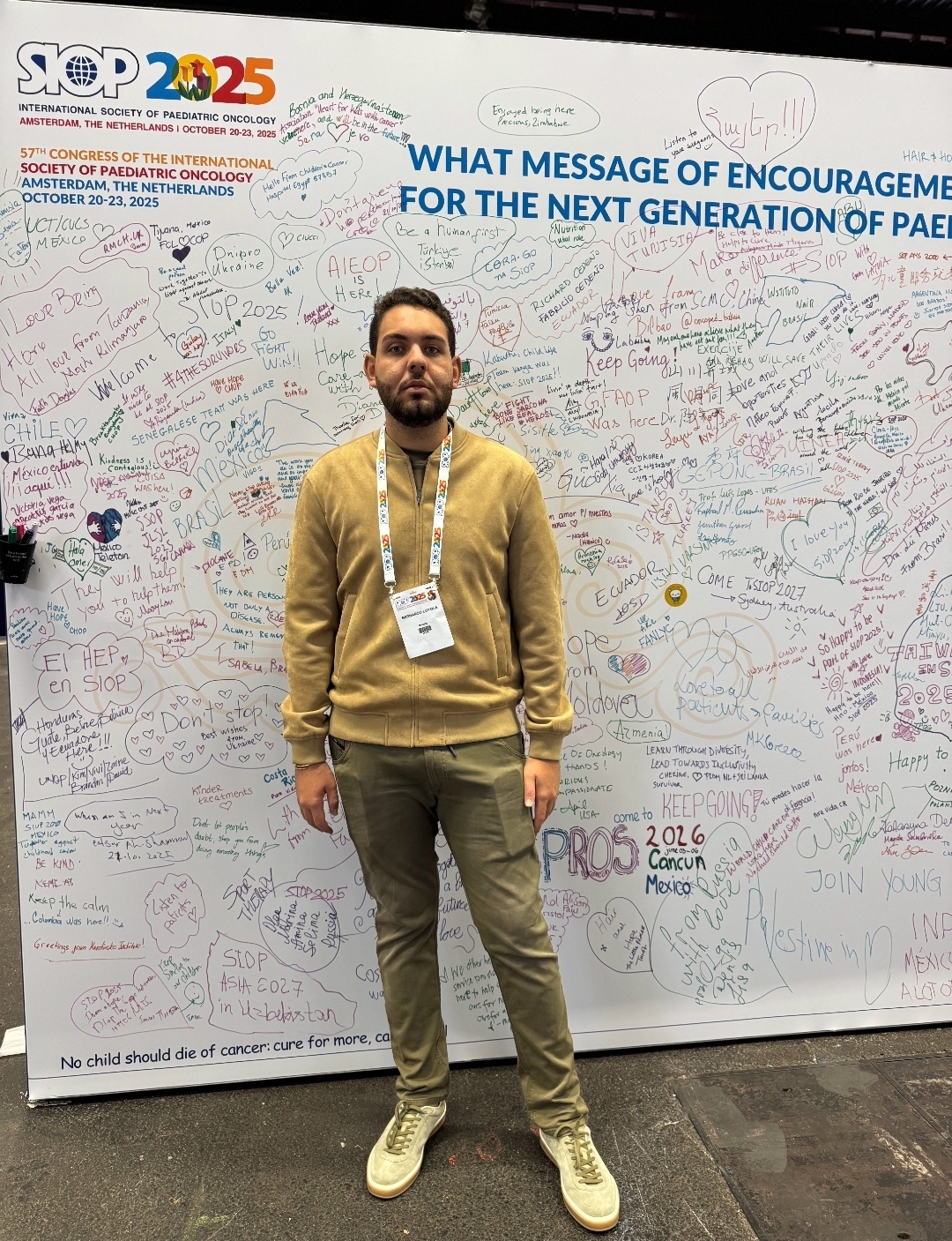 No SIOP em Amsterdã, Bernardo Coutinho reforça seu compromisso com crianças com câncer 2 Screenshot 20251023 141539 Gallery