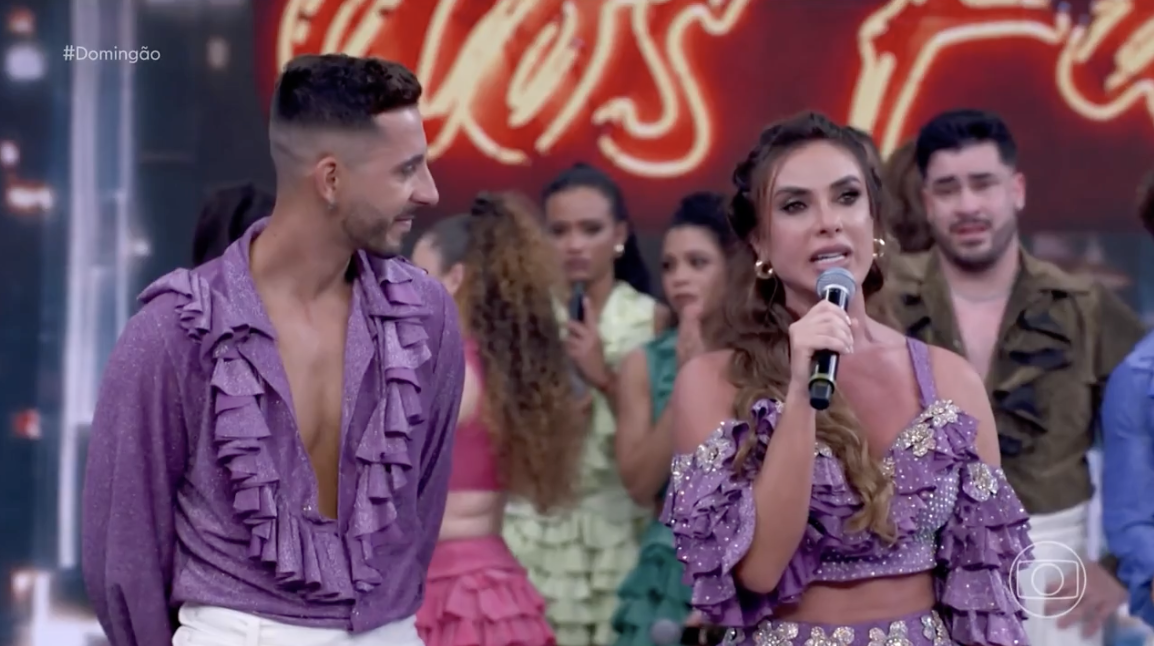 Nicole Bahls e Allan Souza Lima deixam a Dança dos Famosos em noite emocionante no Domingão com Huck - Foto: GloboPlay