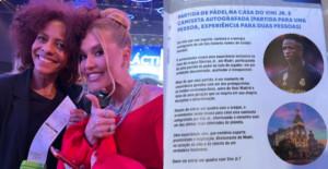 Virgínia Fonseca arremata experiência com Vini Jr por R$ 350 mil