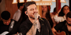 Júnior Marra grava “Nunca Sai de Moda” em clima de resenha no Galo Véio, em Goiânia