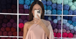 Laura Brito transforma um único tecido em 16 vestidos e reforça sua criatividade na moda