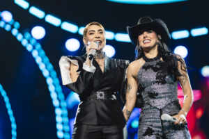 Naiara Azevedo e Ana Castela se reúnem novamente no lançamento de “Reclama com Meu Ex”