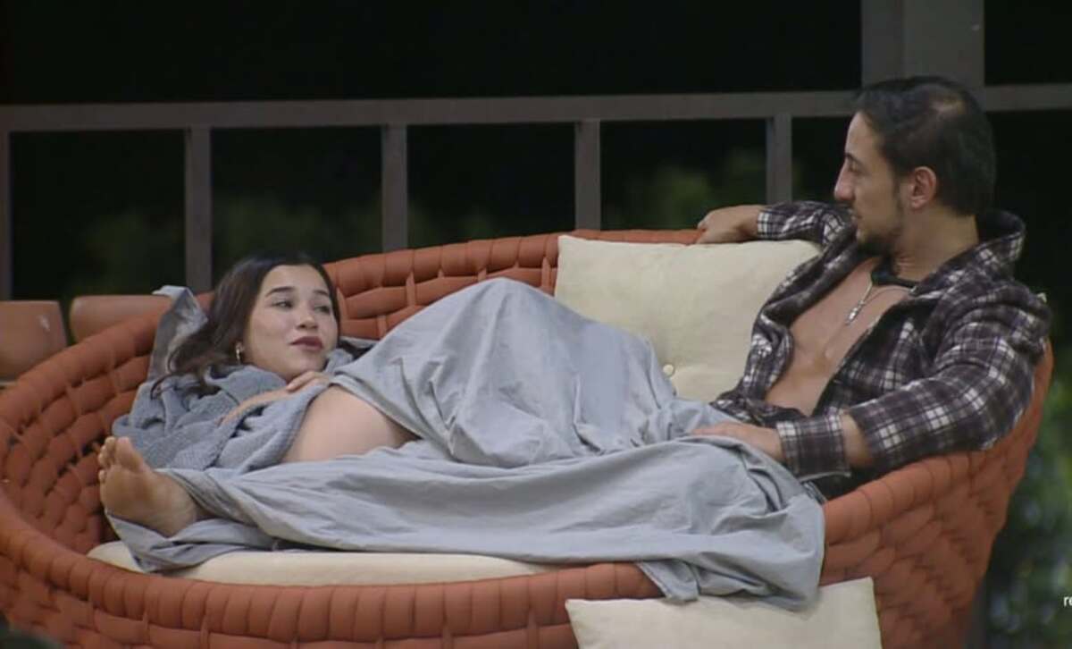 Luiz Mesquita e Duda Wendling em A Fazenda 17