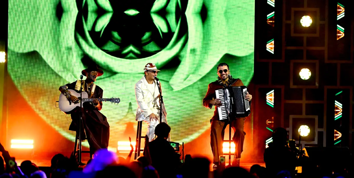 Prêmio Multishow 2025 revela lista oficial de indicados 26 Jota.pê, João Gomes e Mestrinho no Grammy Latino 2025 (Divulgação/Latin Grammy)