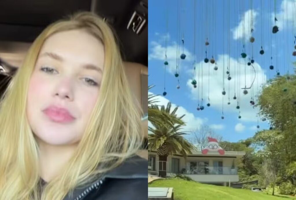 Virginia Fonseca mostra prévia luxuosa da decoração de Natal em sua mansão em Goiânia