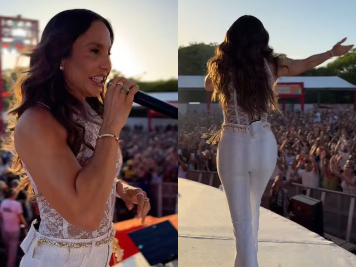 Ivete Sangalo retorna aos palcos após anunciar separação e agita Salvador - Foto: Instagram