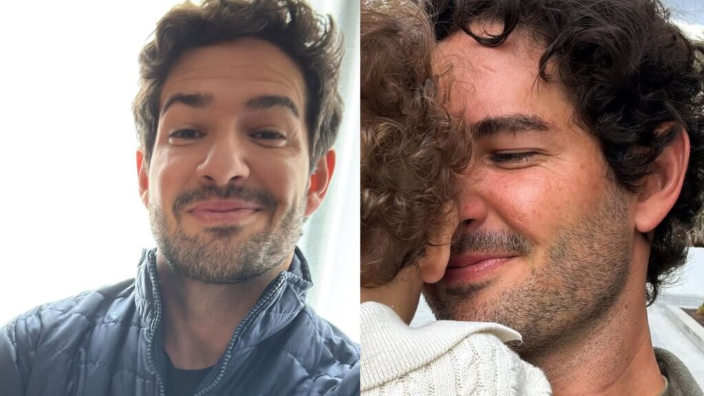 alexandre pato com o filho