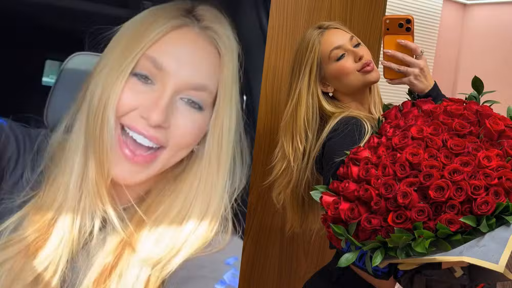 Virginia Fonseca ganha surpresa romântica de Vini Jr. após dia de cantoria nas redes - Foto: Instagram