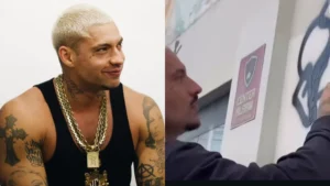 Polícia investiga vídeo de Filipe Ret pichando muro após show em Macaé