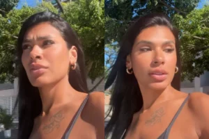 Pocah denuncia insulto de policial durante gravação de stories