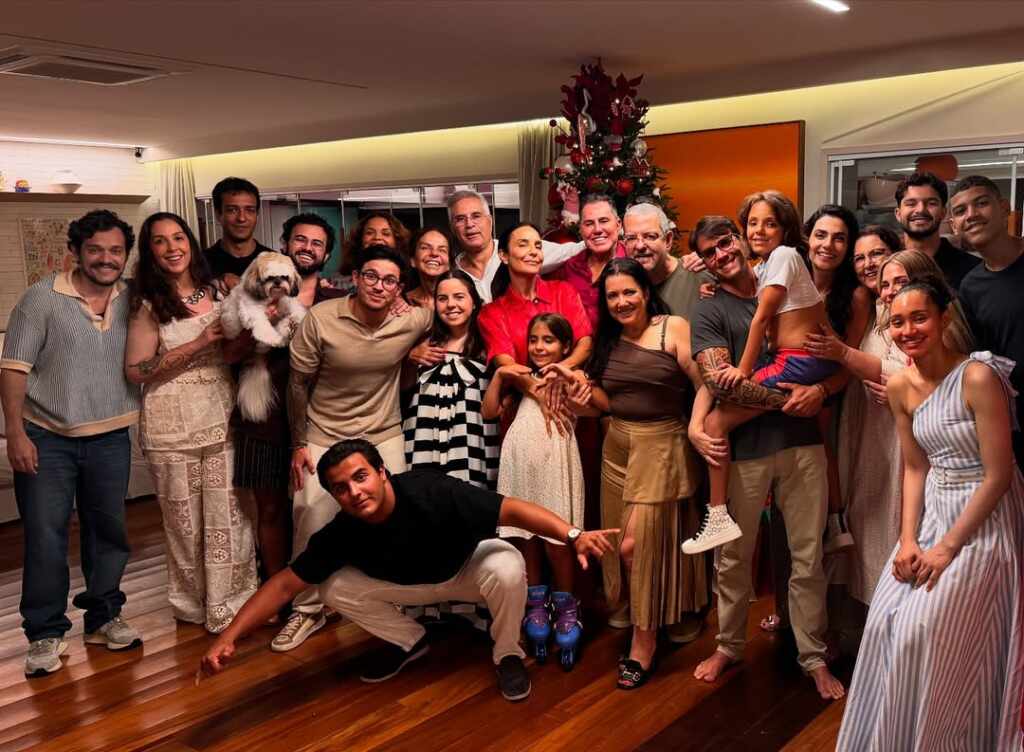 Após separação, Ivete Sangalo celebra o Natal ao lado de Daniel Cady e os filhos Foto/Instagram