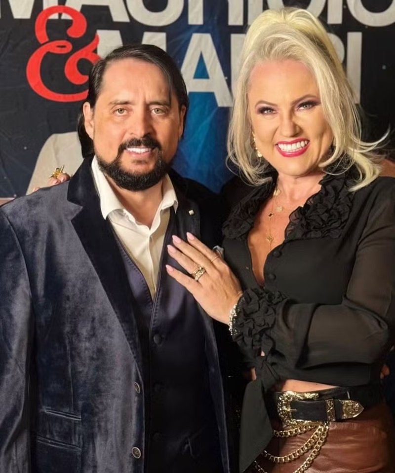 Mauri Lima e Andrea Fabyanna — Foto: Reprodução/Instagram