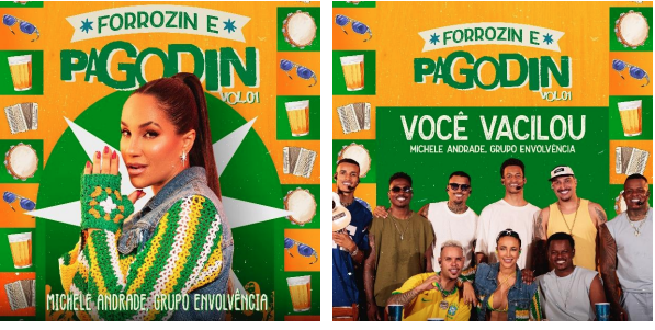Michele Andrade lança o projeto “Forrozin e Pagodin, Vol. 01” com participação especial do Grupo Envolvência 5 Captura de Tela 2025 12 11 as 17.42.52