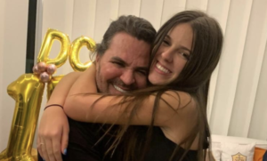 Filha de Eduardo Costa emociona ao homenagear cantor em aniversário especial