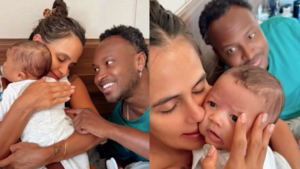 Thiaguinho e Carol Peixinho encantam ao mostrar manhã em família com Bento