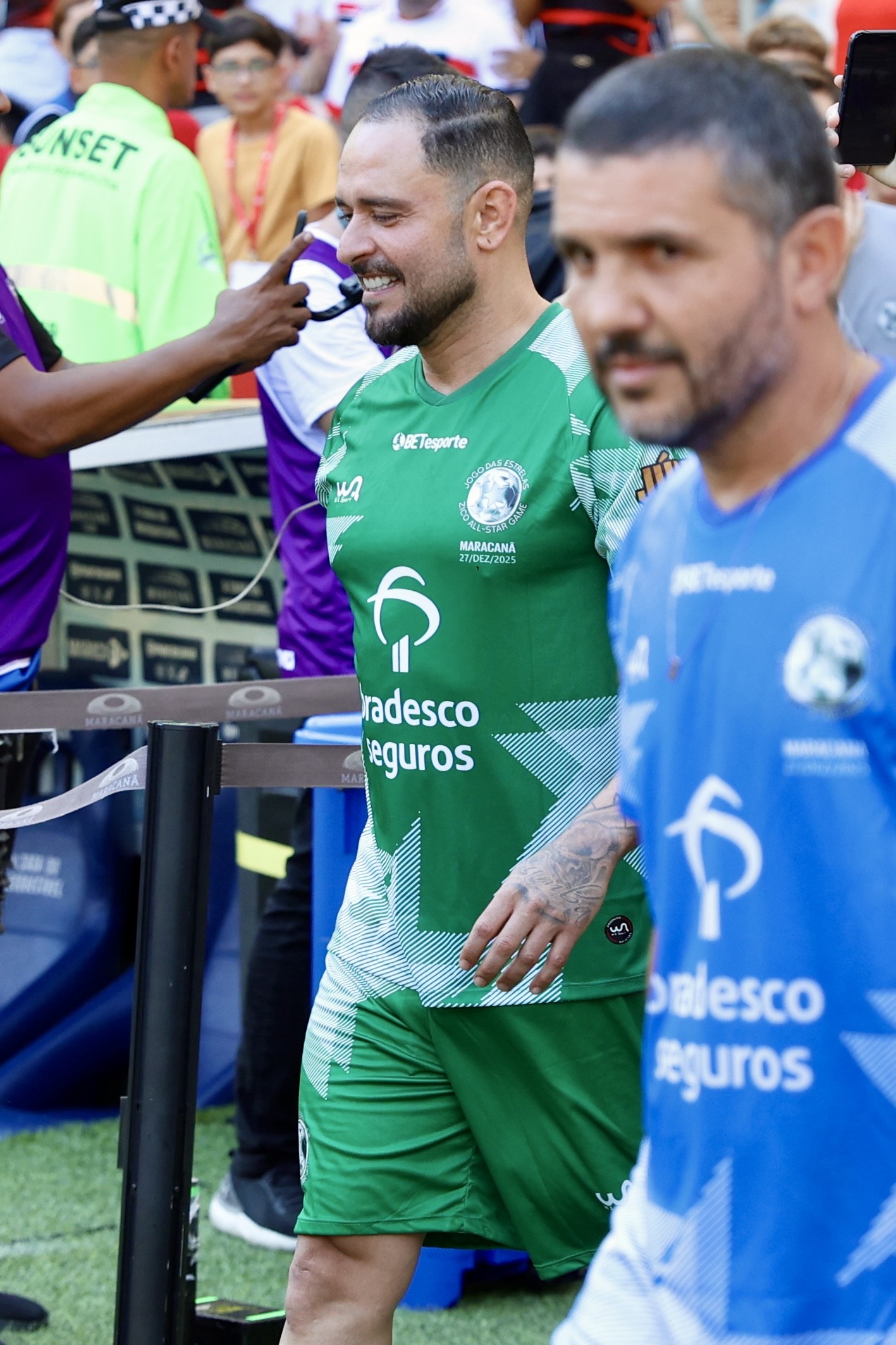 Ludmilla, Xamã, José Loreto e outros famosos marcam presença no Jogo das Estrelas 37 Diogo Nogueira - Foto: Roberto Filho / Brazil News