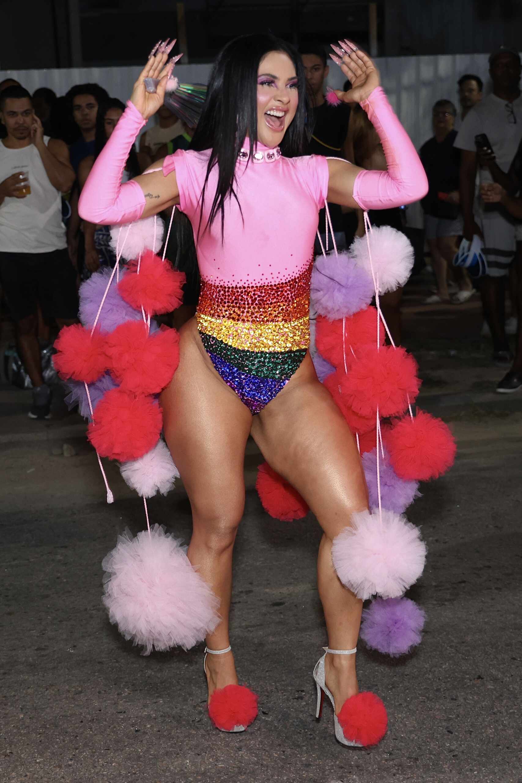 Mileide Mihaile homenageia comunidade LGBTQIA+ no último ensaio de rua da Unidos da Tijuca 7 Mileide Mihaile - Foto: Roberto Filho/BrazilNews