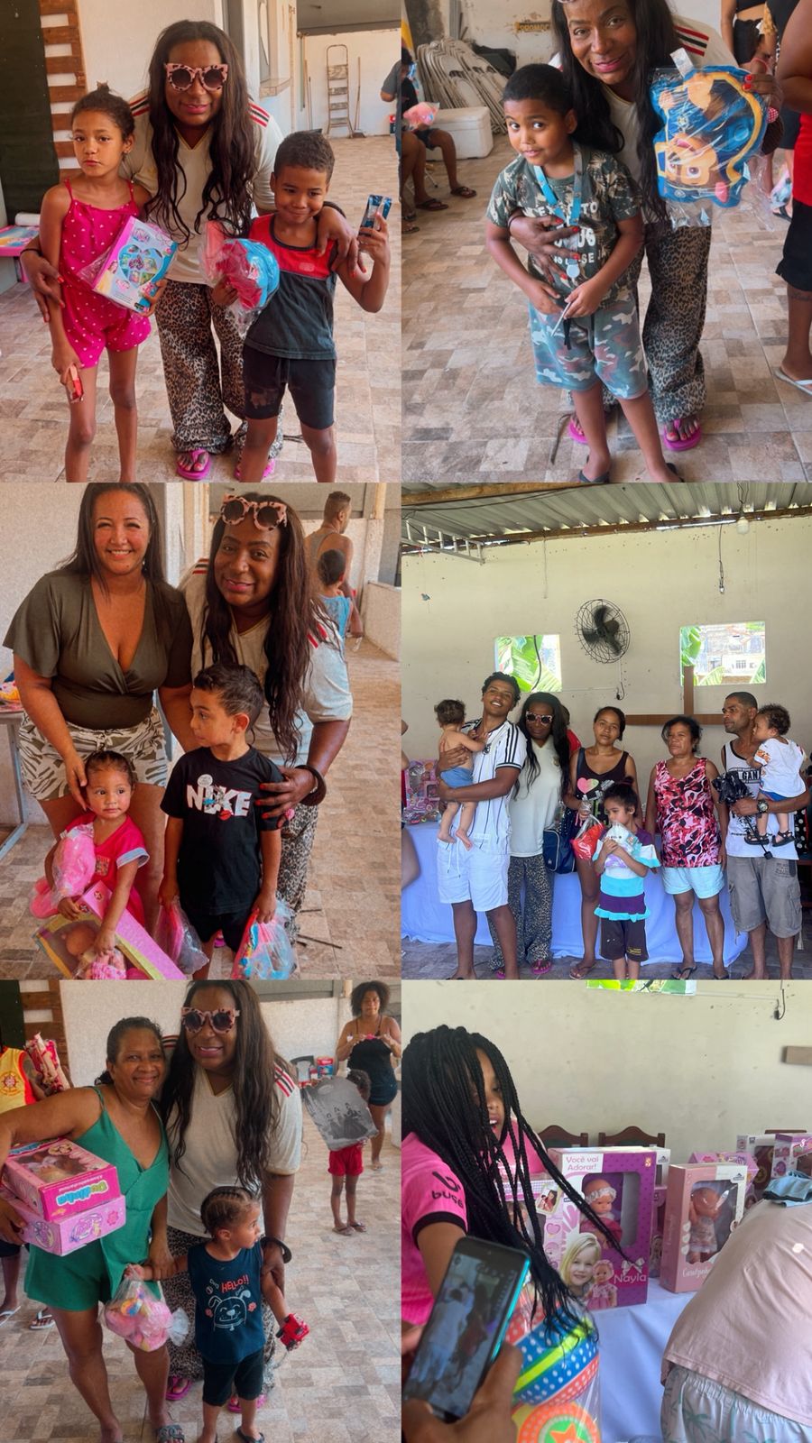 Paula Aprouch e Renzo Aprouch transformam o Natal de crianças da comunidade da Chacrinha 20 IMG 20251229 WA0104