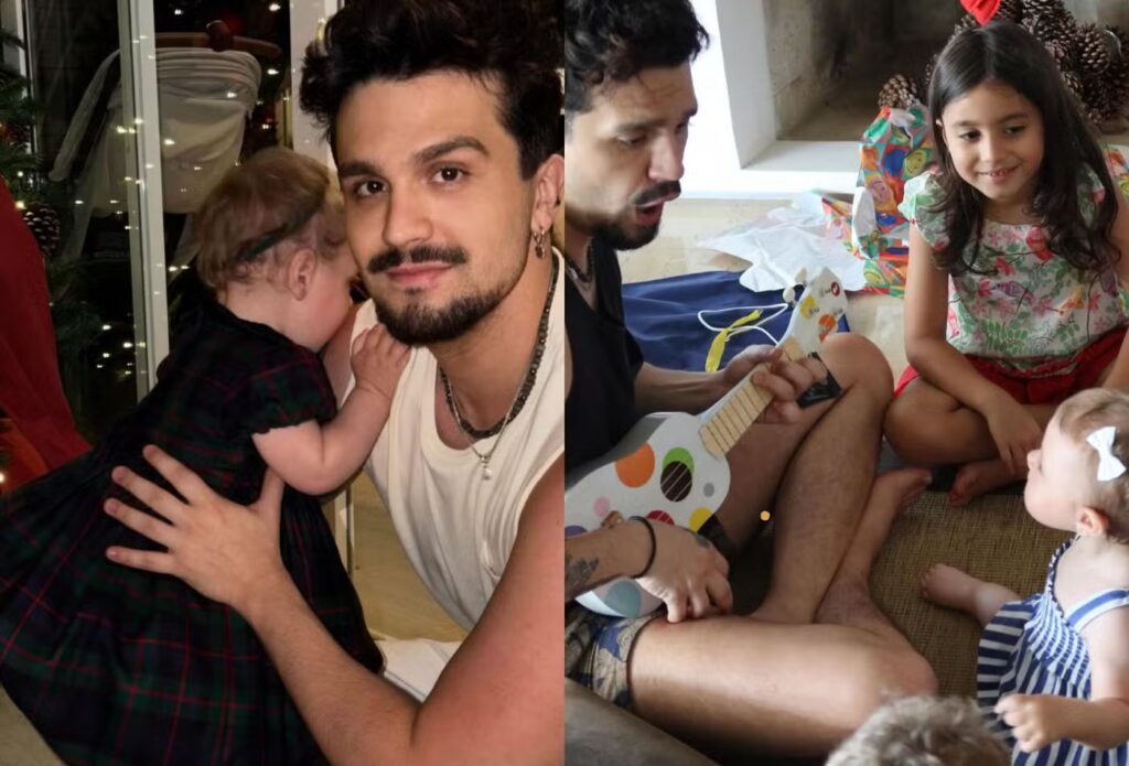 Luan Santana encanta fãs ao divulgar cliques raros de Natal com a filha Serena Luan Santana encanta ao compartilhar cliques de Natal com a filha, Serena, pela primeira vez