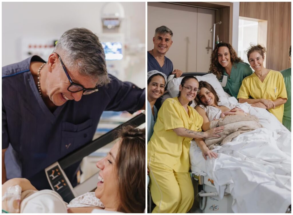 Ivan Moré anuncia nascimento da filha Amora e celebra recomeço da paternidade aos 49 anos Nasce filha de Ivan Moré e Giovanna Lemos - Reprodução/Instagram @raphaelagomes.fotografia