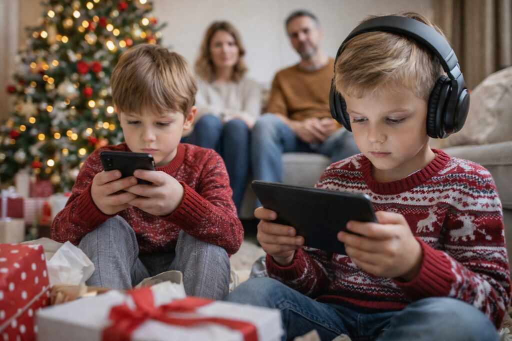 Presentes de Natal e Dependencia Digital como a tecnologia pode virar risco e o que fazer para proteger as criancas