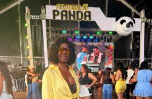 Influorg: Eliana Turchetti marca presença na Feijoada do Panda em Goiânia-Go