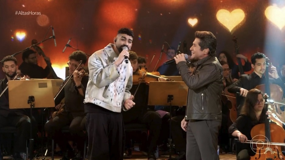 Dilsinho e Daniel emocionam fãs com dueto especial no Altas Horas - Foto: GloboPlay