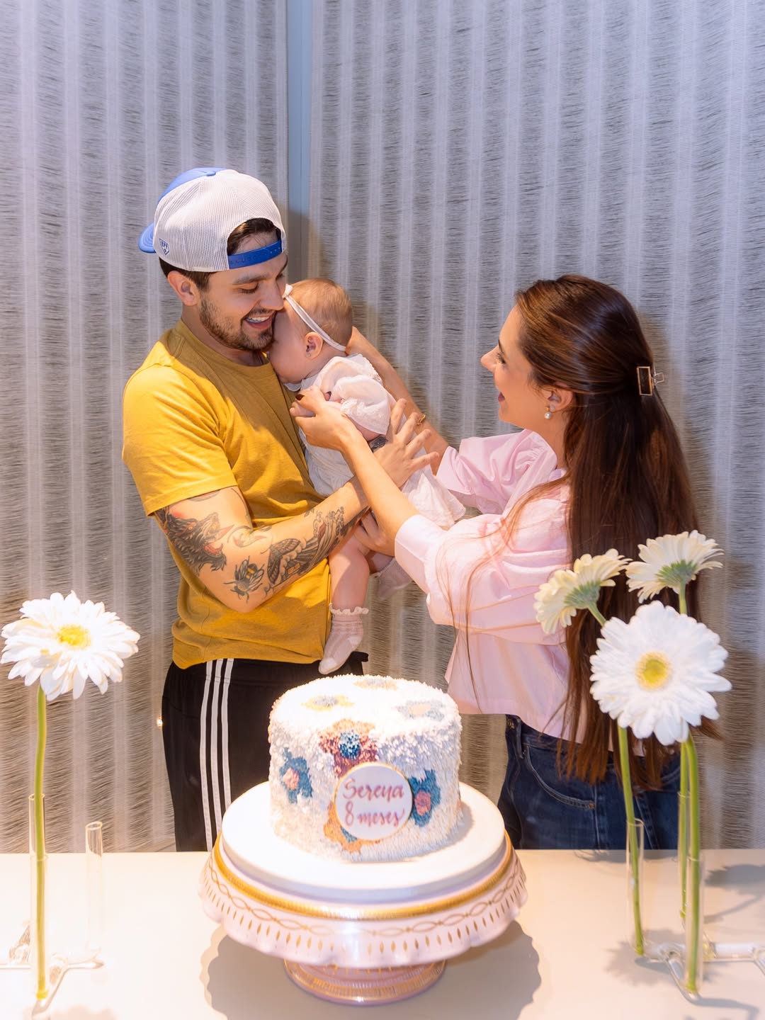 Luan Santana abre o coração ao falar do primeiro ano de vida da filha: 'Só começando' 17 Jade Magalhães celebra primeiro aniversário da filha com Luan Santana — Foto: Reprodução/Instagram @ajademagalhaes