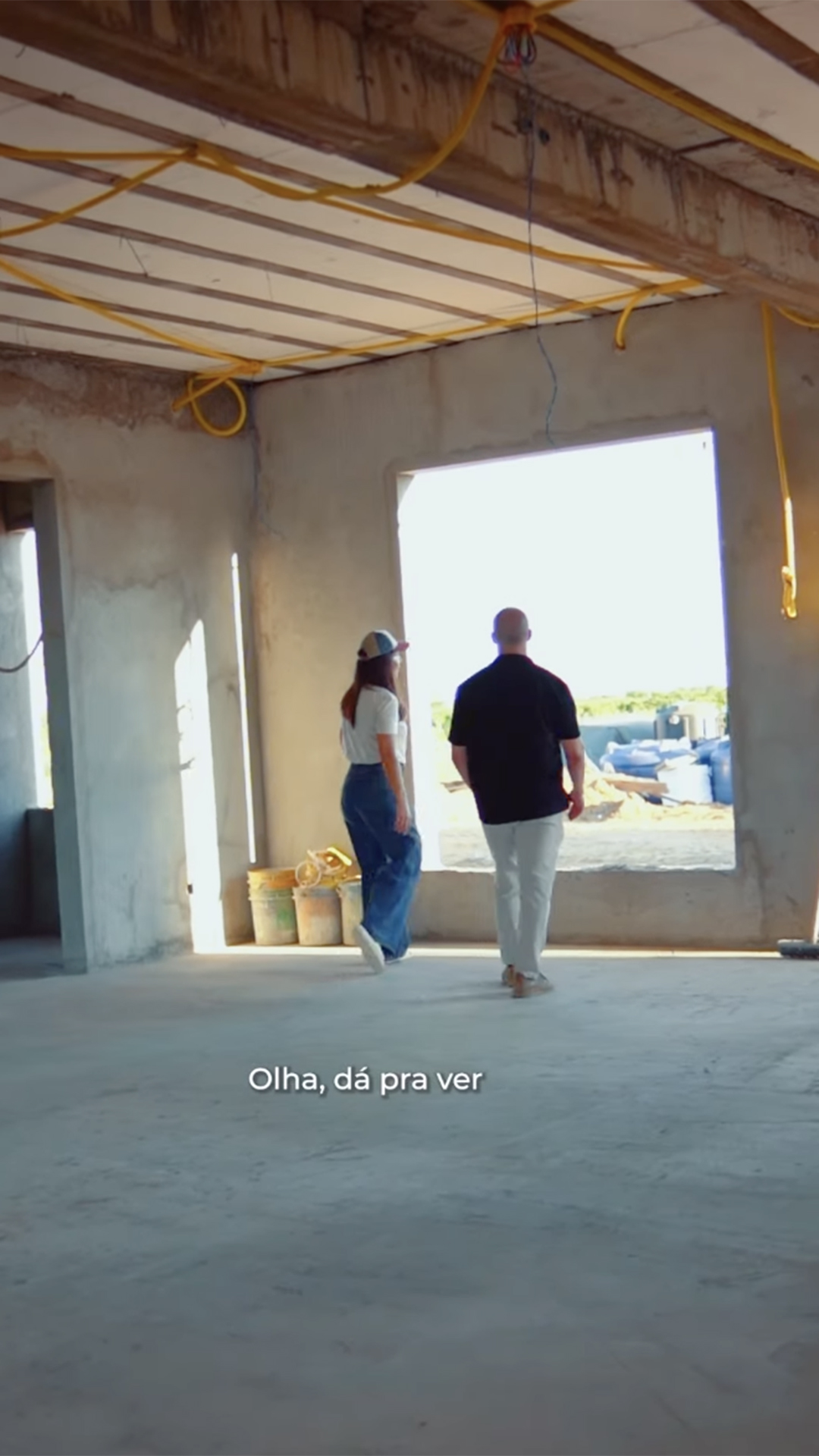 Obra da mansão de Ivete Sangalo - Foto: Reprodução / Instagram