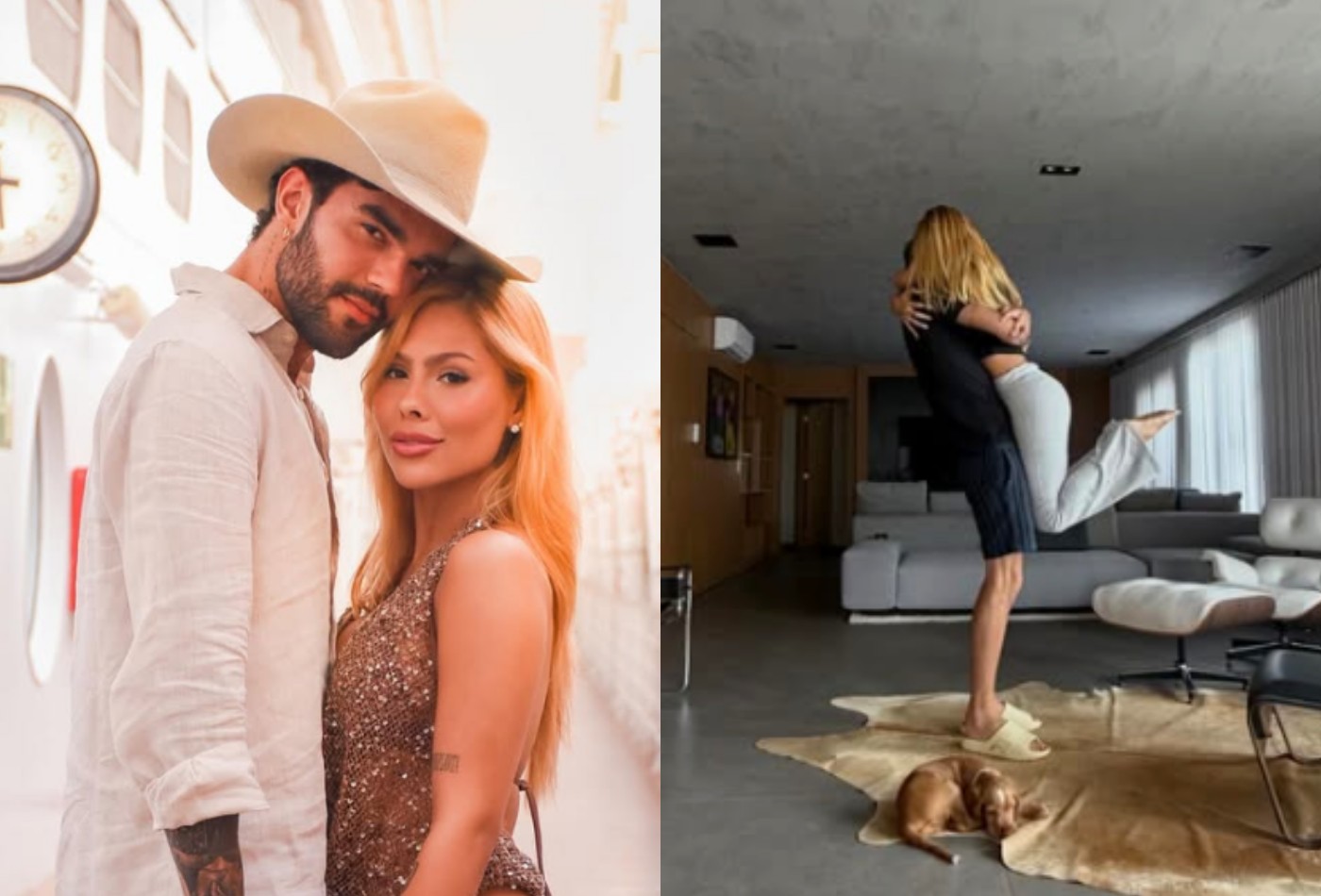 Luan Pereira e Victoria Miranda vão morar juntos após 4 meses de relacionamento: 'Nosso lar'