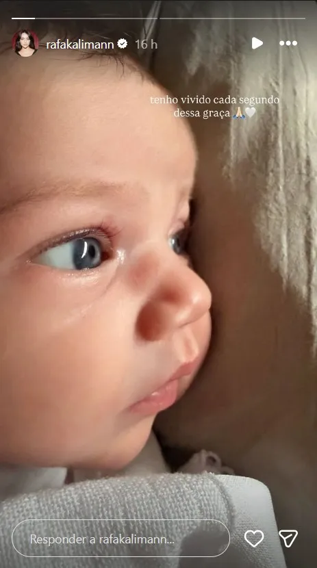 1769619473 331 Rafa Kalimann encanta ao mostrar momento especial com a filha