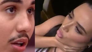 BBB 26: Jordana Morais acusa Pedro de tentativa de beijo forçado antes de desistência